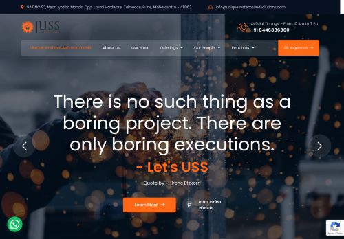 uniquesystemsandsolutions.com