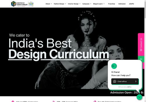 jdinstituteoffashiontechnology.com