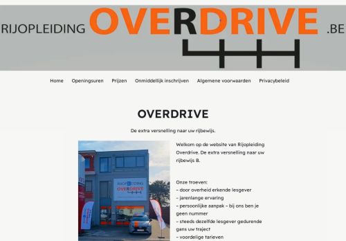 rijopleidingoverdrive.be