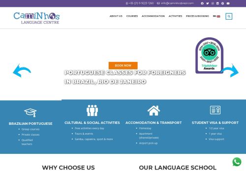 caminhoslanguages.com