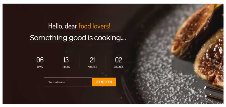 template food blog visitors