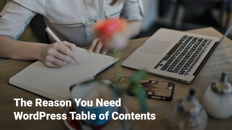 WordPress table of contents.